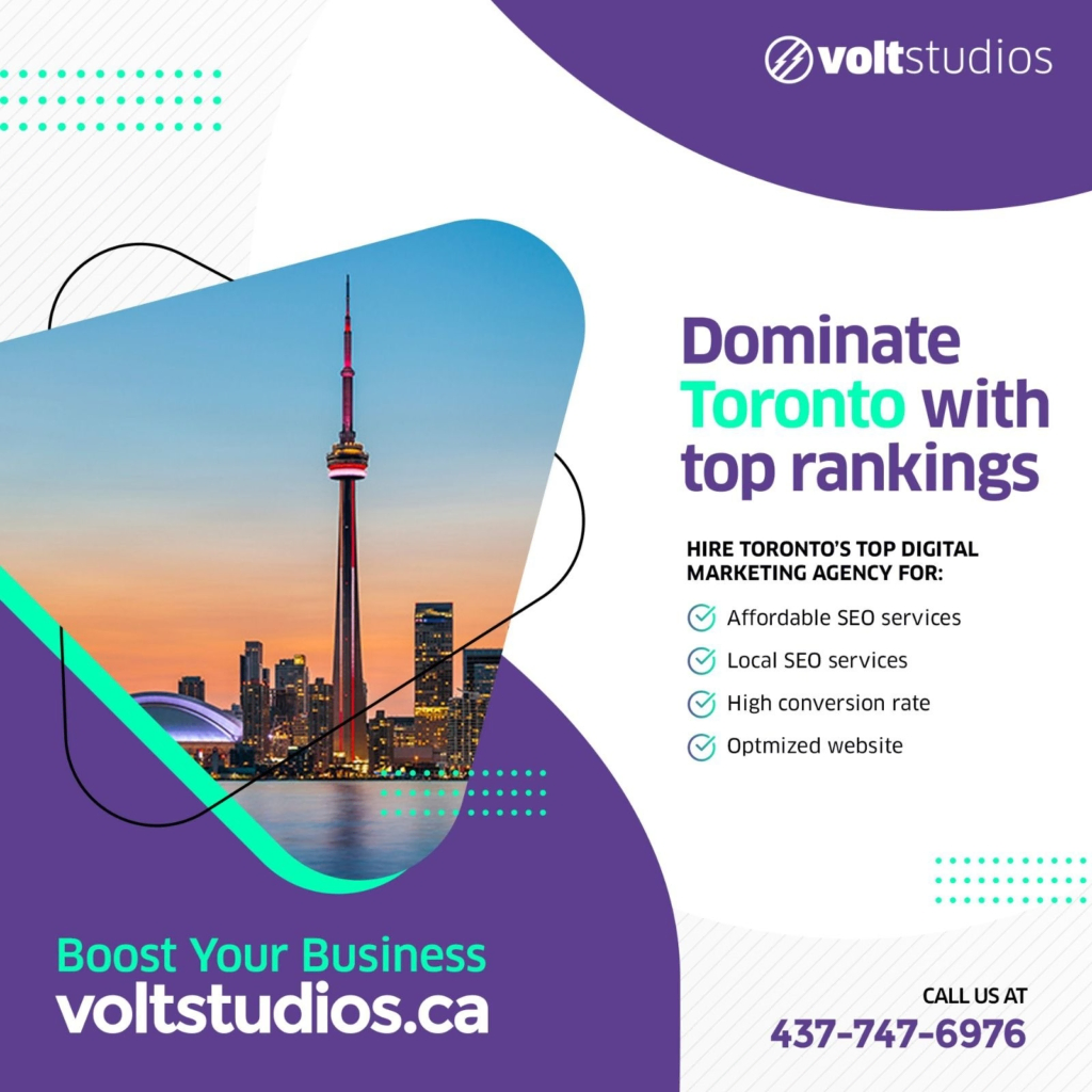 Best web design and digital marketing agency toronto