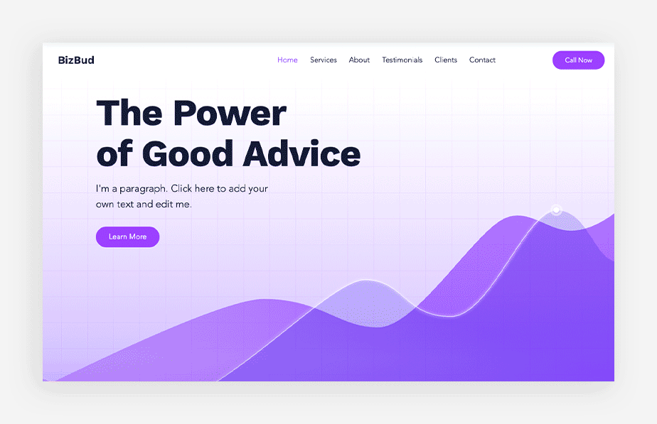 Website for marketing